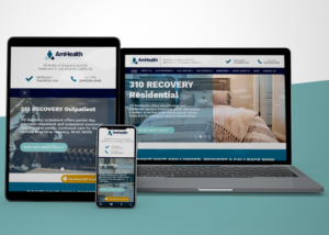 AM Health - Dimaco web website building and online presence Natalia Golenkova
