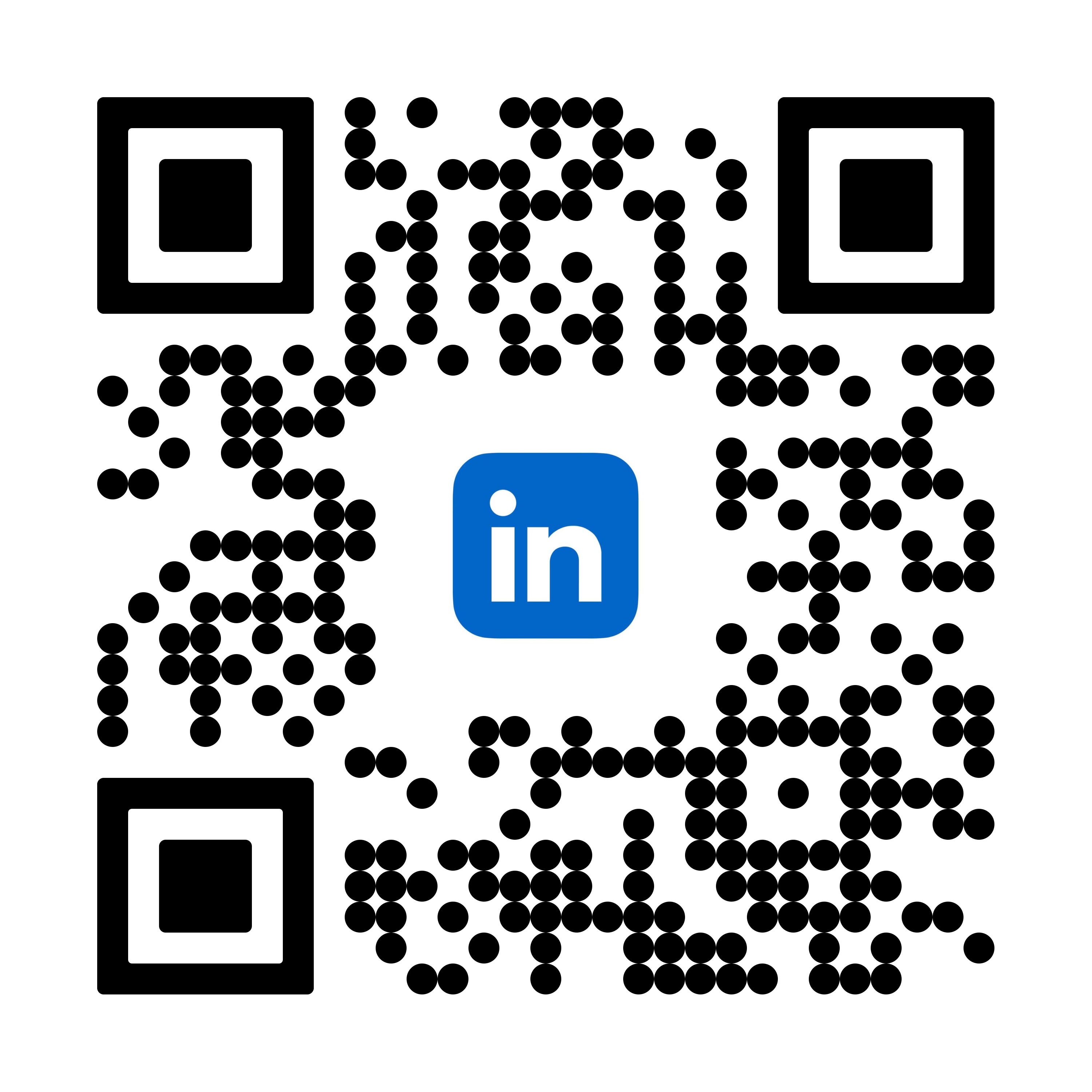 Natalia Golenkova LinkedIn QR code